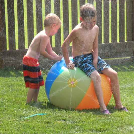 AquaBall pelota inflable Lanza agua